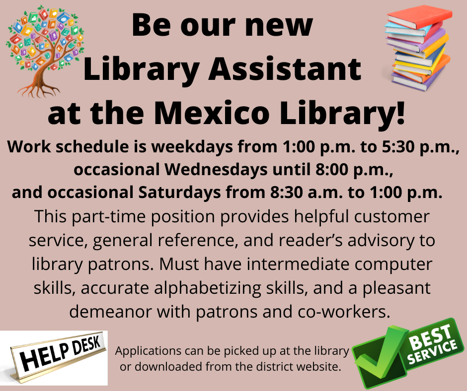 Mexico Library Assistant